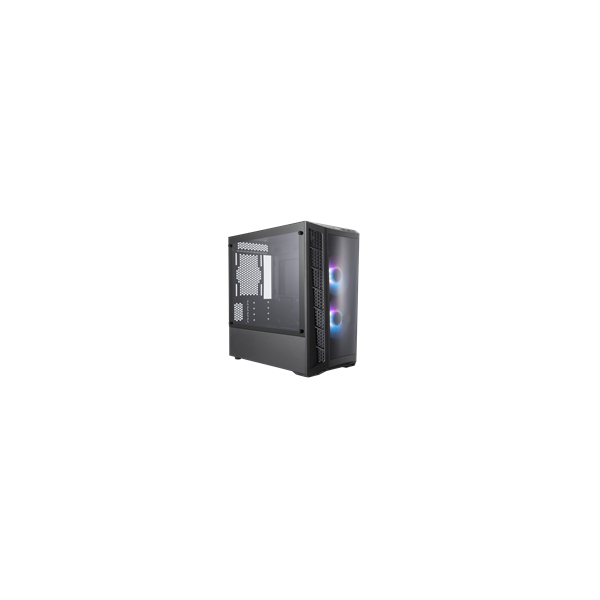 Cooler Master MasterBox MB320L ARGB fekete (táp nélküli) mini-ITX ház