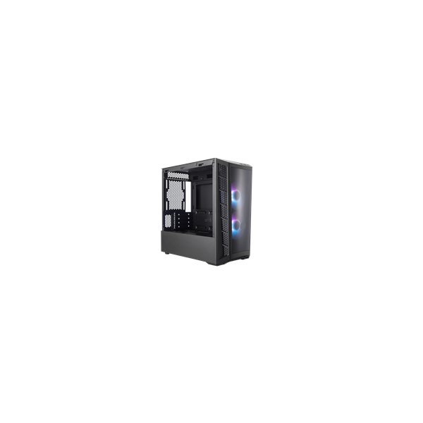 Cooler Master MasterBox MB320L ARGB fekete (táp nélküli) mini-ITX ház