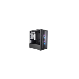 Cooler Master MasterBox MB320L ARGB fekete (táp nélküli) mini-ITX ház