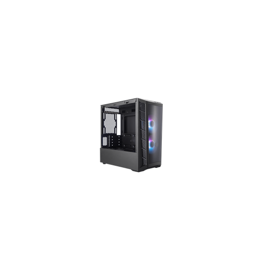 Cooler Master MasterBox MB320L ARGB fekete (táp nélküli) mini-ITX ház