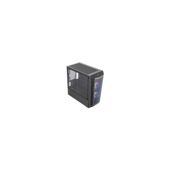 Cooler Master MasterBox MB320L ARGB fekete (táp nélküli) mini-ITX ház