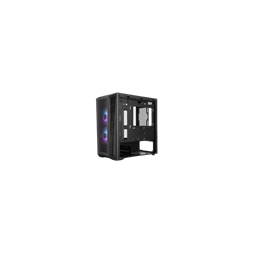 Cooler Master MasterBox MB320L ARGB fekete (táp nélküli) mini-ITX ház