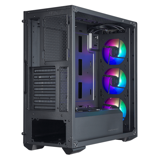 Cooler Master MasterBox MB511 ARGB (táp nélküli) mATX ház