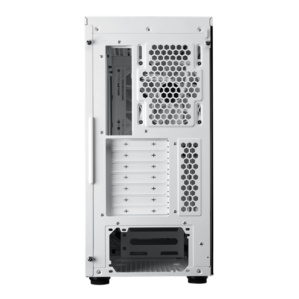 Cooler Master MasterBox MB600 fehér (táp nélküli) ablakos mATX ház