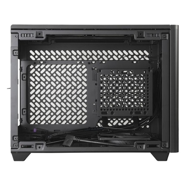 Cooler Master MasterBox NR200P V2 fekete (táp nélküli) mITX ház