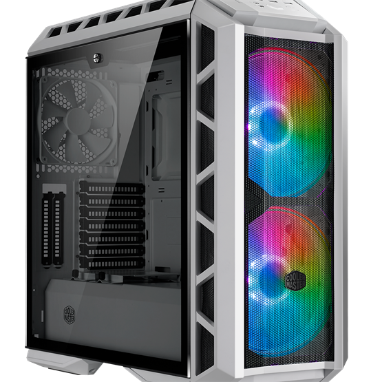 Cooler Master MasterCase H500P Mesh White ARGB fehér (táp nélküli) mATX ház