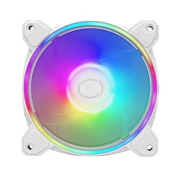 Cooler Master MasterFan MF120 Halo2 120mm fehér ventilátor