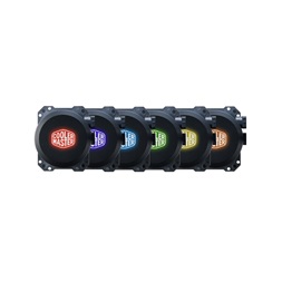 Cooler Master MasterLiquid ML120L 80x76x42mm 650-2000RPM (Intel, AMD) RGB led vízhűtéses processzor hűtő