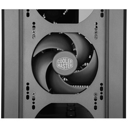 Cooler Master Midi Silencio S600 (Táp nélküli) ablakos fekete ATX ház