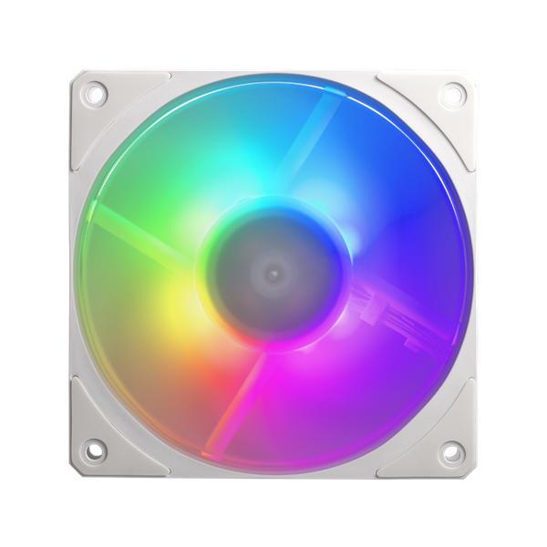 Cooler Master Mobius 120P 120mm ARGB fehér ventilátor