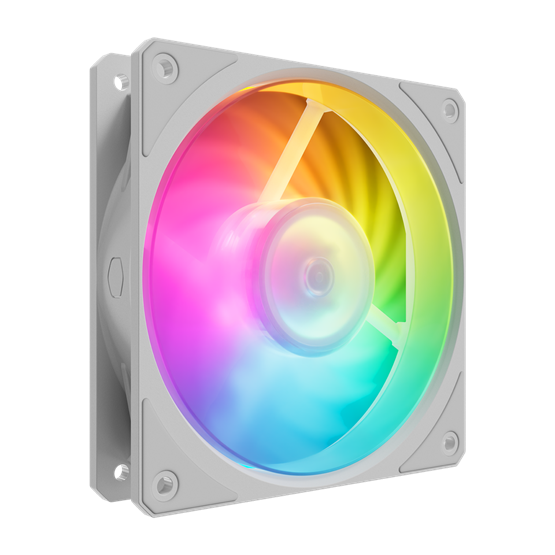 Cooler Master Mobius 120P 120mm ARGB fehér ventilátor