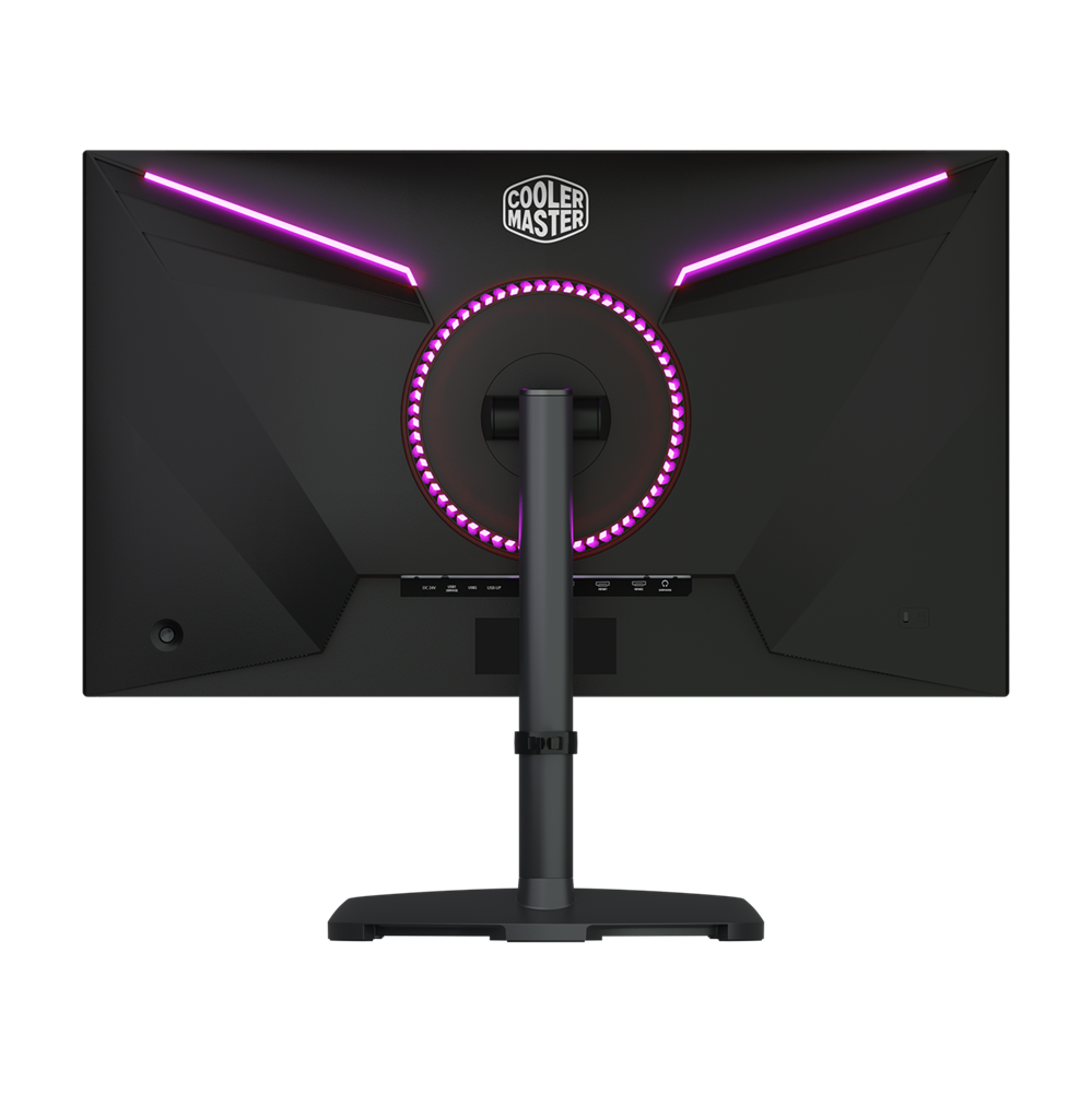 Cooler Master 27" Tempest GP27U Quantum Dot 4K UHD IPS 160Hz DP/HDMI/USB fekete MiniLED gamer monitor