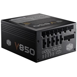 Cooler Master V850 Fully-Modular 850W PFC 12 cm ventilátorral dobozos tápegység