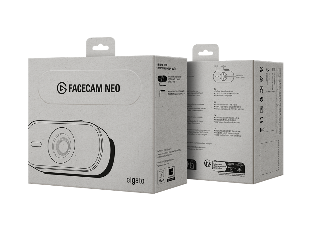 Corsair Elgato Facecam Neo Full HD USB webkamera