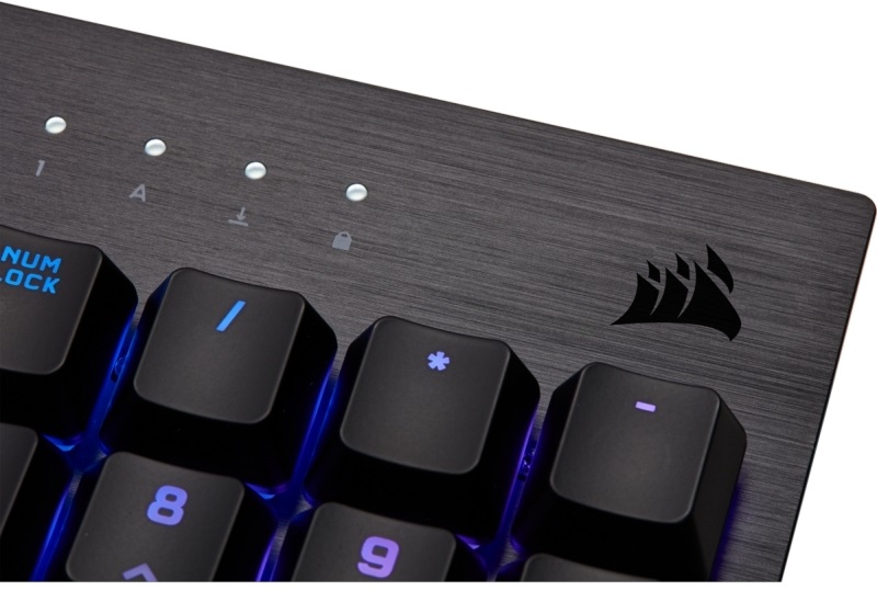 Corsair K60 RGB PRO CHERRY MX SPEED LOW PROFILE Mechanikus Gamer billentyűzet