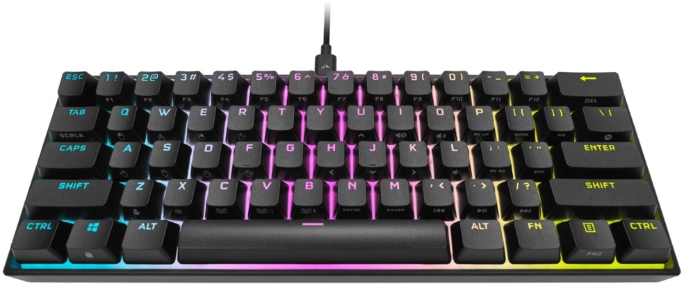 Corsair K65 Mini RGB - Cherry MX Red - gamer billentyűzet