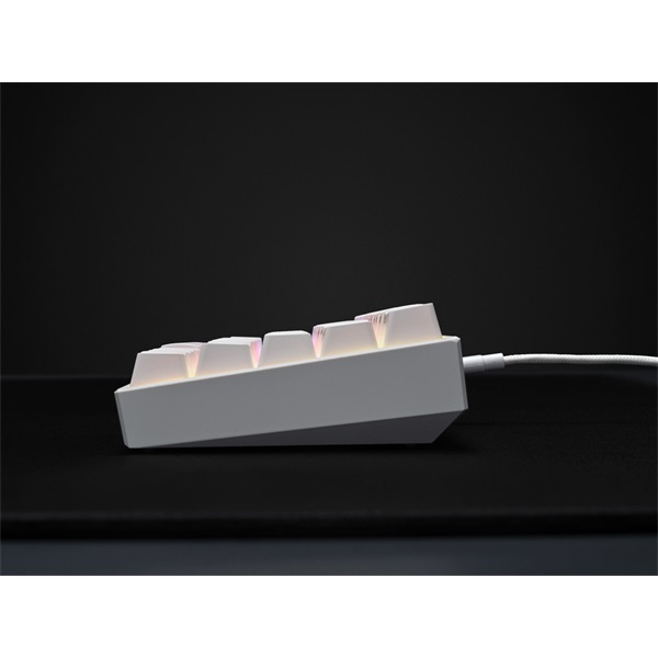 Corsair K65 Mini RGB Cherry MX Red US fehér mechanikus gamer billentyűzet