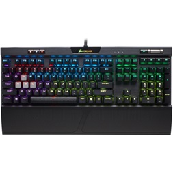 Corsair K70 RGB MK.2 Fekete RGB LED - Cherry MX Red Switch Gamer billentyűzet