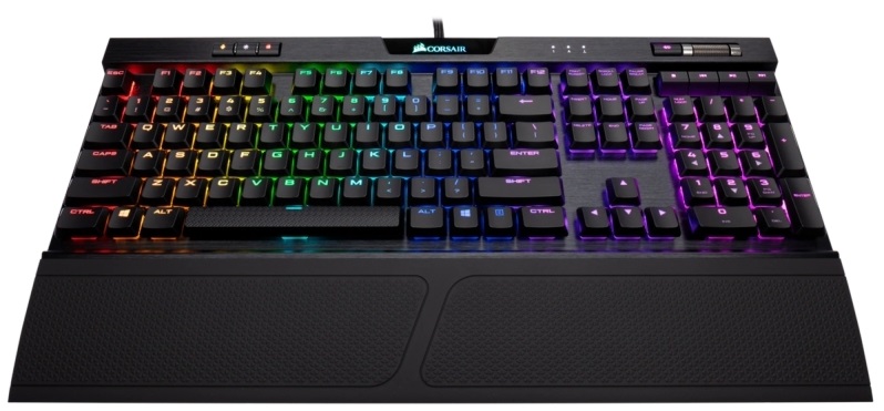 Corsair K70 RGB MK.2 LOW PROFILE RAPIDFIRE Gamer billentyűzet
