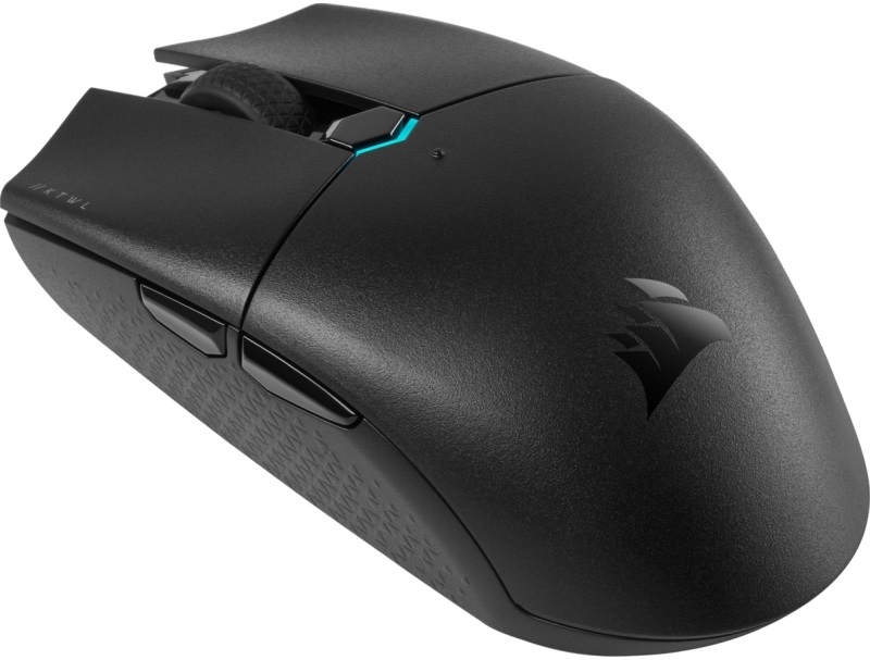 Corsair KATAR PRO RGB WIRELESS Fekete 10000DPI Gamer egér
