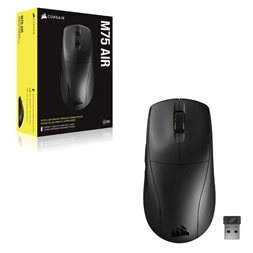 Corsair M75 AIR vezeték nélküli fekete gamer egér