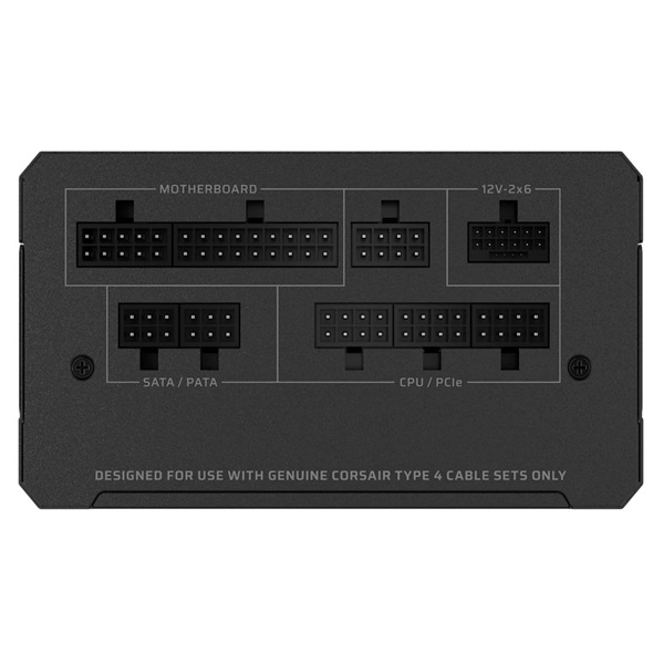 Corsair RM1000e 1000W ventillátorral moduláris dobozos tápegység
