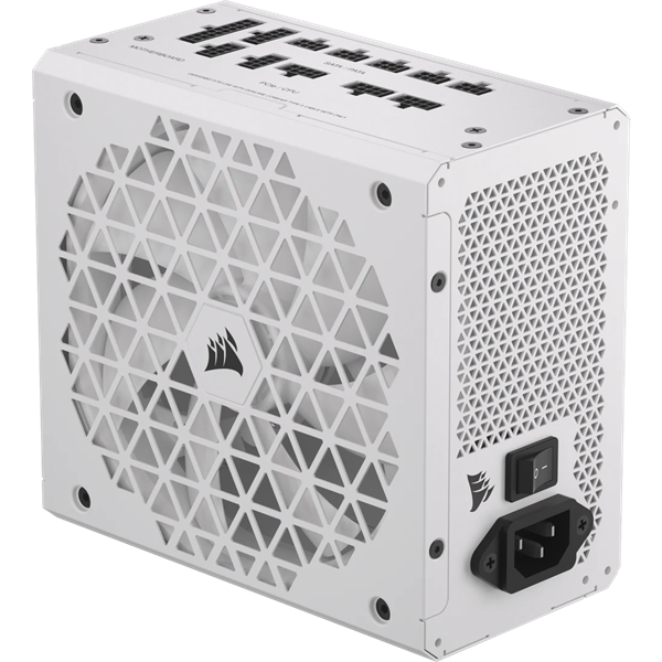 Corsair RM850x Shift White 850W 80+ Gold ventillátorral moduláris tápegység