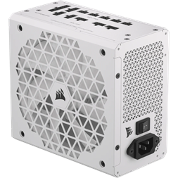 Corsair RM850x Shift White 850W 80+ Gold ventillátorral moduláris tápegység