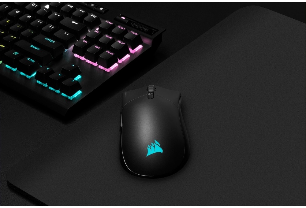 Corsair SABRE RGB PRO WIRELESS CHAMPION SERIES Ultra-Light gamer egér