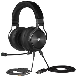 Corsair VIRTUOSO XT RGB vezeték nélküli metálszürke gamer headset