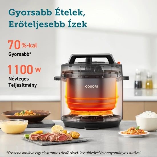 Cosori CMC-CO601-SEU Pressure Cooker 5,7 L gyorsfőző