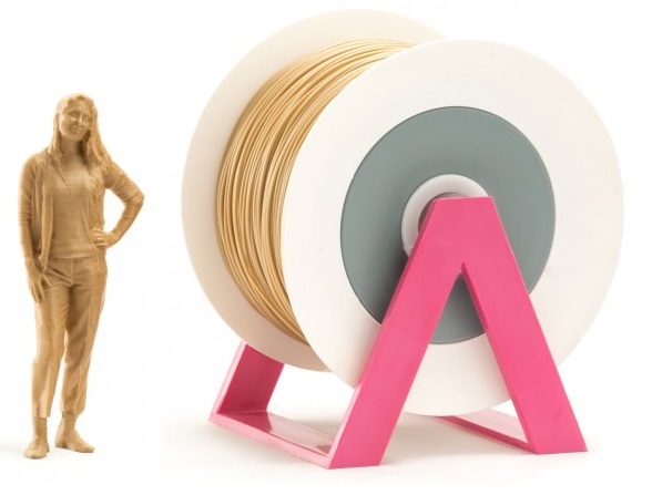 CraftBot 1,75mm PLA Arany színű Eumakers filament, 1 kg