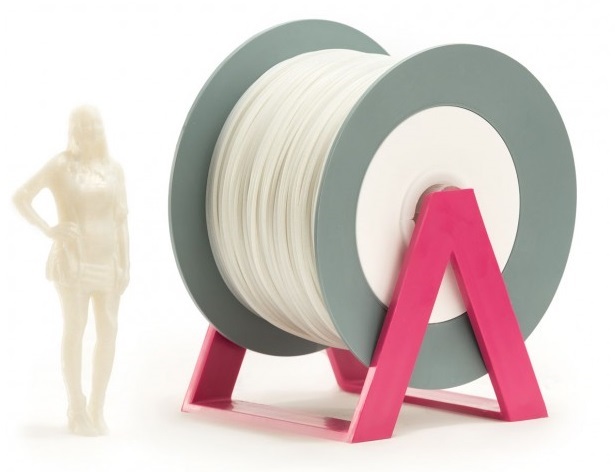 CraftBot 1,75mm PLA Ezüst-fehéren áttetsző, csillogó színű Eumakers filament, 1kg