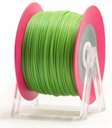 CraftBot 1,75mm PLA Fényes Zöld színű Eumakers filament, 1kg