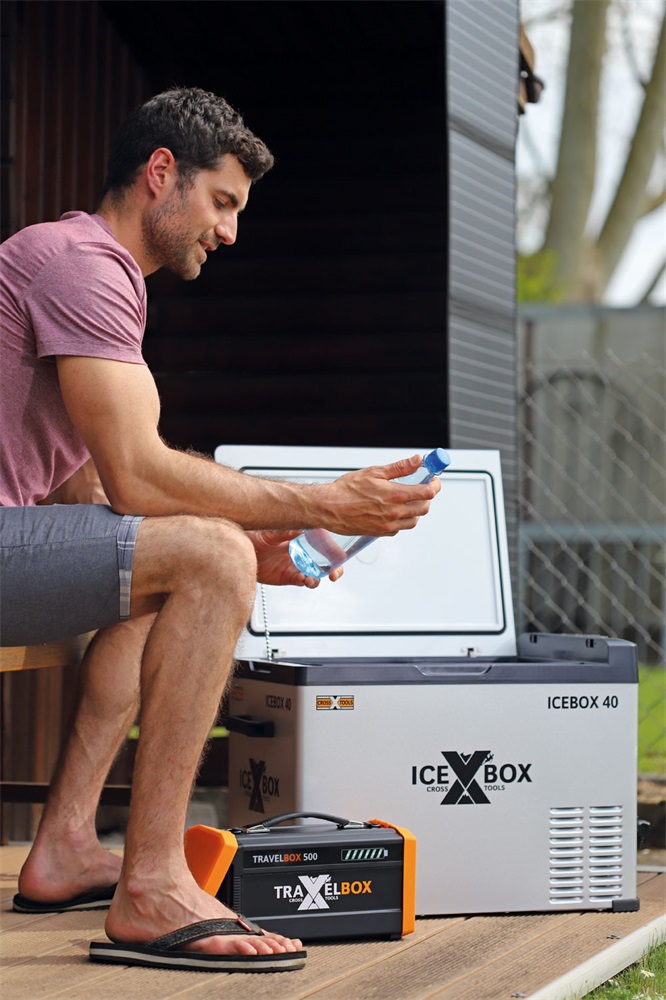 Cross Tools ICEBOX 40 DC-kompresszoros hűtőláda