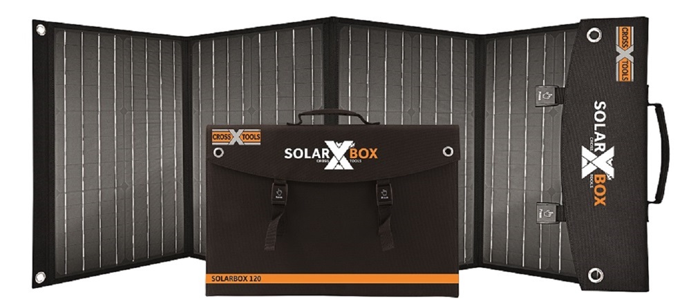 Cross Tools SOLARBOX 120 szolár napelemes panel