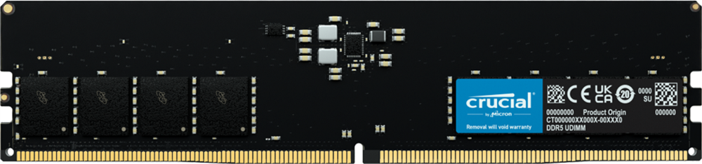 Crucial 16GB/4800MHz DDR-5 (CT16G48C40U5) memória