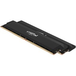 Crucial 32GB 6400MHz DDR-5 PRO (Kit! 2db 16GB) (CP2K16G64C38U5B) fekete memória