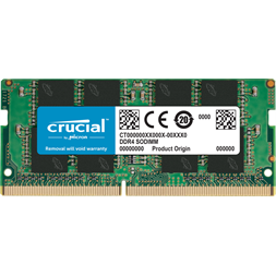 Crucial 4GB/2666MHz DDR-4 (CT4G4SFS8266) notebook memória