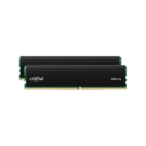 Crucial Pro 64GB 3200MT/s DDR4 memória CL22 Kit of 2 fekete