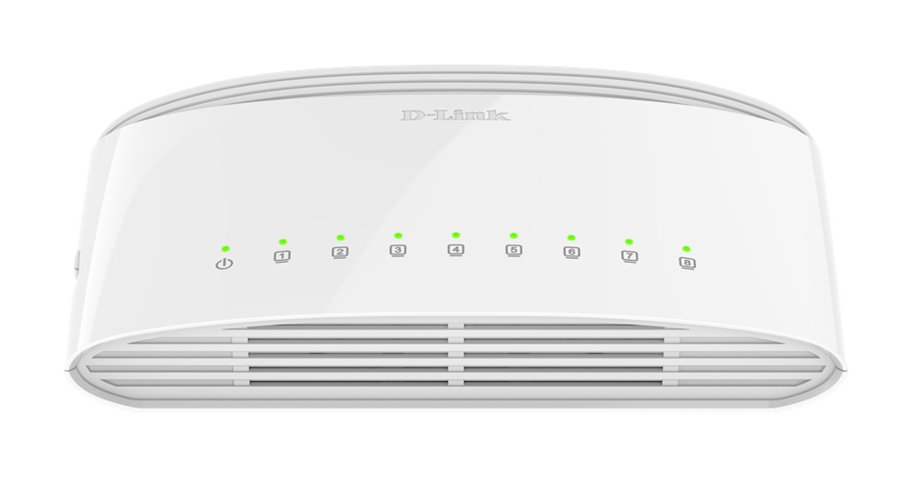 D-Link DGS-1008D 8port GbE LAN nem menedzselhető switch