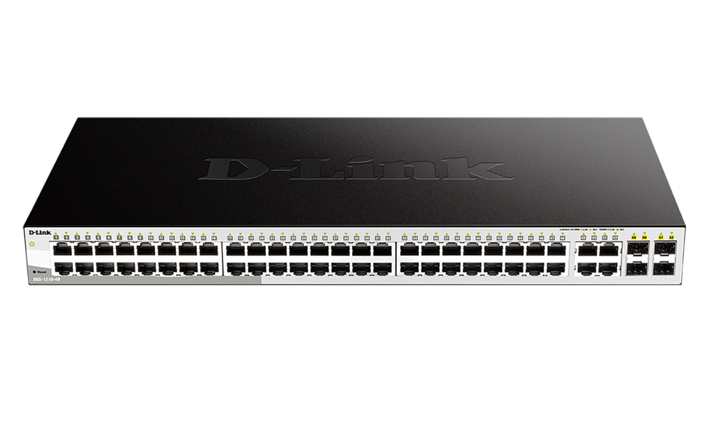 D-Link DGS-1210-48/E 44port GbE LAN 4x GbE RJ45/SFP Combo port Smart switch