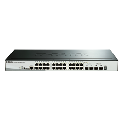 D-Link DGS-1510-28P 24port GbE LAN 2x Gigabit SFP 2x 10G SFP+ PoE Smart switch