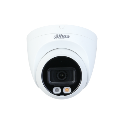 DAHUA IPC-HDW2249T-S-IL-0280B /kültéri/2MP/WizSense/2,8mm/IR/LED 30m/FullColor/ Duál megvilágítású IP turret kamera