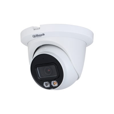 DAHUA IPC-HDW2449TM-S-IL-0280B /kültéri/4MP/WizSense/2,8mm/IR/LED 30m/FullColor/ Duál megvilágítású IP turret kamera