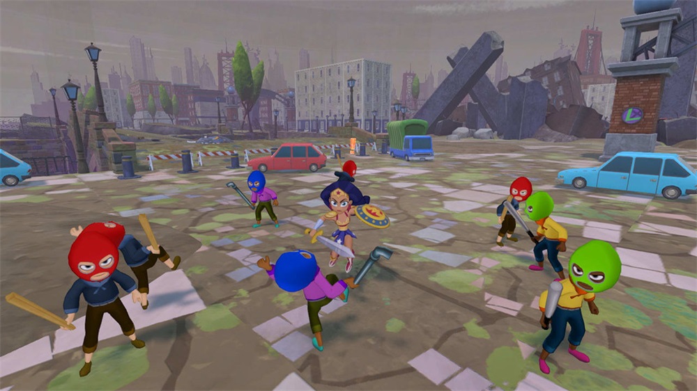 DC Super Hero Girls: Teen Power Nintendo Switch játékszoftver (Használt - A)