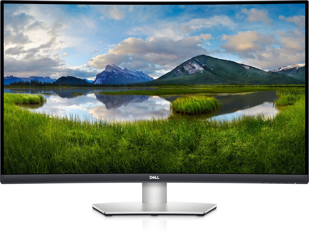 DELL 31,5" S3221QSA 4K UHD VA DP/HDMI/USB ívelt gamer monitor