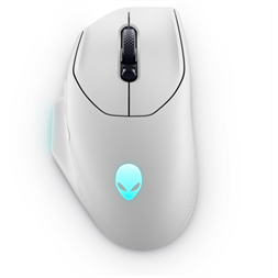 DELL Alienware Wireless Gaming Mouse - AW620M (Lunar Light)