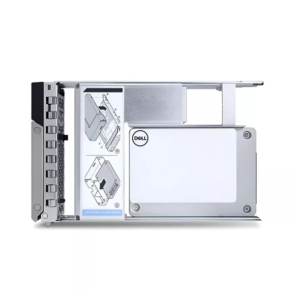 DELL ISG 345-BGVS 480GB SSD SATA ISE RI 6Gbps 512e 2.5in with 3.5in HYB CARR, CK