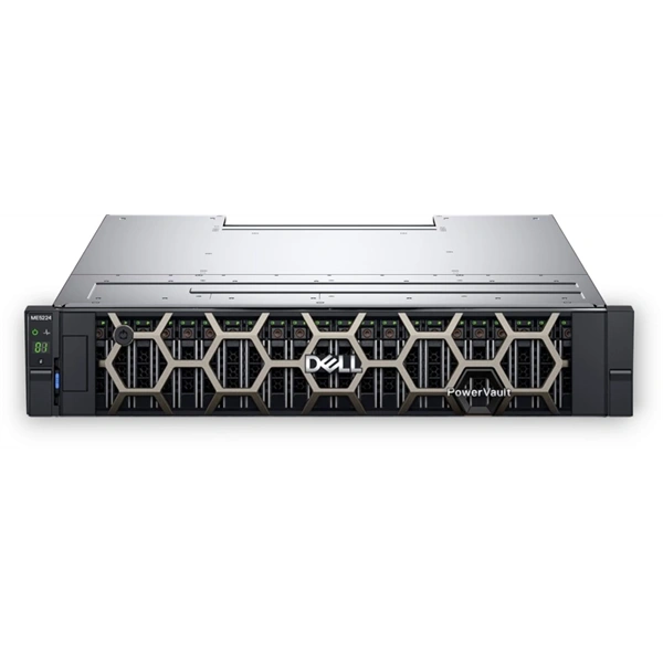 DELL ISG PowerVault ME424_EBOD Dell EMC ME424/6x 1.92TB SSD/18x 2.5" Filler/Dual 580W/Rails